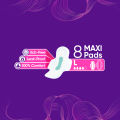 NoFea Eazy Napkin/Sanitary Pad Maxi Long 8 Pack. 