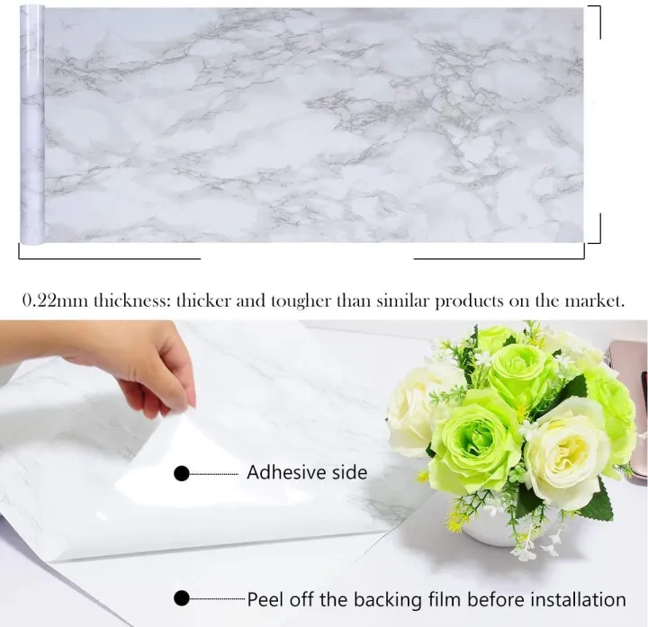 DIY%20Self%20Adhesive%20Marble%20Wallpaper,%20Granite%20Texture%20Contact%20Sticker%20Wall%20Paper%20Waterproof%20PVC%20Marble%20Effect%20Removable%20Stain-Resistant%2060cm%20x%202mtr%20(%20Pack%20of%202%20Pcs%20)%20-%20Image%208