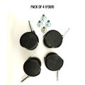 Wheel Casters for Office Chairs, Trolleys, Baby Walkers, and Furniture. 
