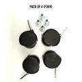 Wheel Casters for Office Chairs, Trolleys, Baby Walkers, and Furniture. 