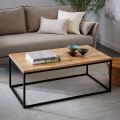 Box Frame Coffee Table - Raw Mango. 