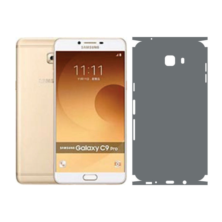 Samsung Galaxy C9 Pro Back RHINO-0012 SILVER Sheet Anti-stain Wrap Cover