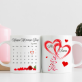 Wedding anniversary - Customize mug - Gift for couple - Wedding Gift - Happy anniversary - Wedding gift - Anniversary gift - Gift for couple - Gift item - Shaadi Mubarak - Gift for friend. 