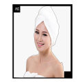 Hair Dryer Cap Towel, Hair Wrap Towel, Bath Cap, Shower Turban, Quick Dryer Towel for Long Short Curly and Straight Hair, Turbie Twist Hair Wrap Towel, Water Absorbent Terry Head Hat. 