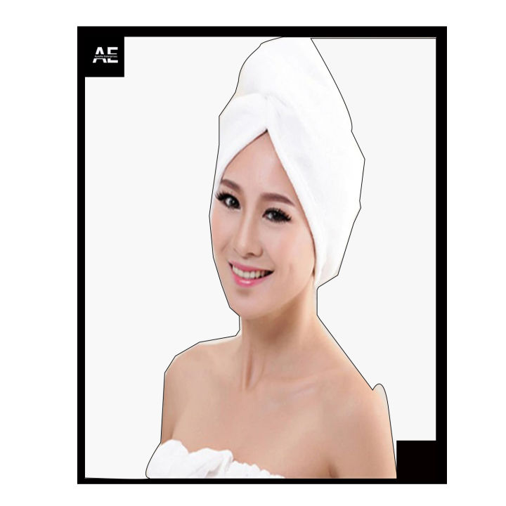Hair Dryer Cap Towel, Hair Wrap Towel, Bath Cap, Shower Turban, Quick Dryer Towel for Long Short Curly and Straight Hair, Turbie Twist Hair Wrap Towel, Water Absorbent Terry Head Hat