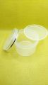 Empty Plastic Containers for Makeup 100 Gram Transparent / Refillable Empty Jars for Cosmetics Cream Pot Jar. 