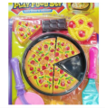 Pizza Set for Kids- 6 Inches Toy Pizza - Fun Kitchen Set for Girls & Boys. 