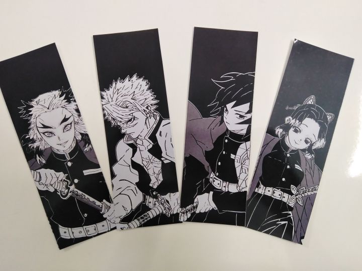 Anime%20Demon%20Slayer%20(a)%20%20Bookmarks%20Pack%20of%204%20-%20Image%202