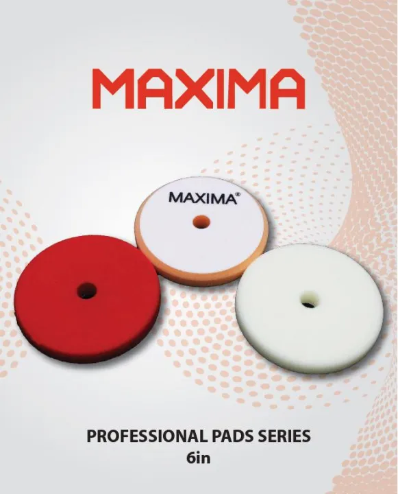 MAXIMA%206INCH%20PROFESSIONAL%20PADS%20BUNDLE%20-%20PACK%20OF%203%20-%20GERMAN%20FOAM%20-%20Image%206