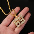 Women Men 69 Number Pendant Necklace Hip Hop Jewelry Style Gold Silver Color Rope Chain Statement Necklace S. 