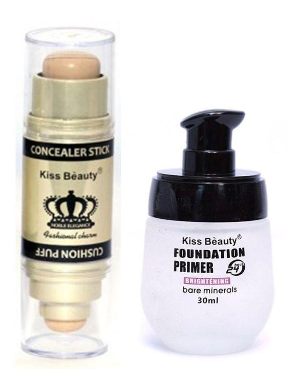 Pack of 2 - Contour Stick Light & Primer Foundation