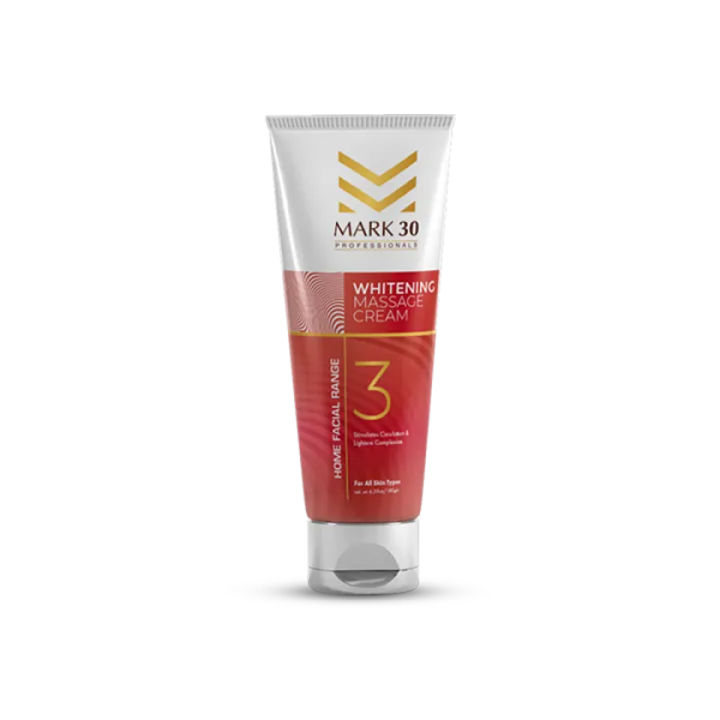 Mark-30 Whitening Massage Cream 180g | Massage Cream For Face Made With Fruits Extracts| Brighten Skin|Suitable For All Skin Type| Regenerate Damaged Skin|Massage Cream