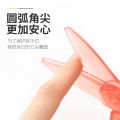 Japan KOKUYO Guoyu light color cookies all resin children's scissors cute transparent plastic scissors children's small scissors kindergarten art special students round head small scissors safety paper-cutting knife. 