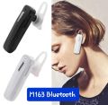ORIGINAL M163 Wireless Bluetooth Single Earpiece With Ear Clip (Connect with All Bluetooth Devices).. 