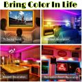 RGB Led Lights for Bedroom, 15 Feet Led Strip Lights RGB LED Strip Color changing Flexible Rope Lights with Remote Control Best Quality RGB Led Strip Light for Home Decoration Complete kit with 12V Adapter. 