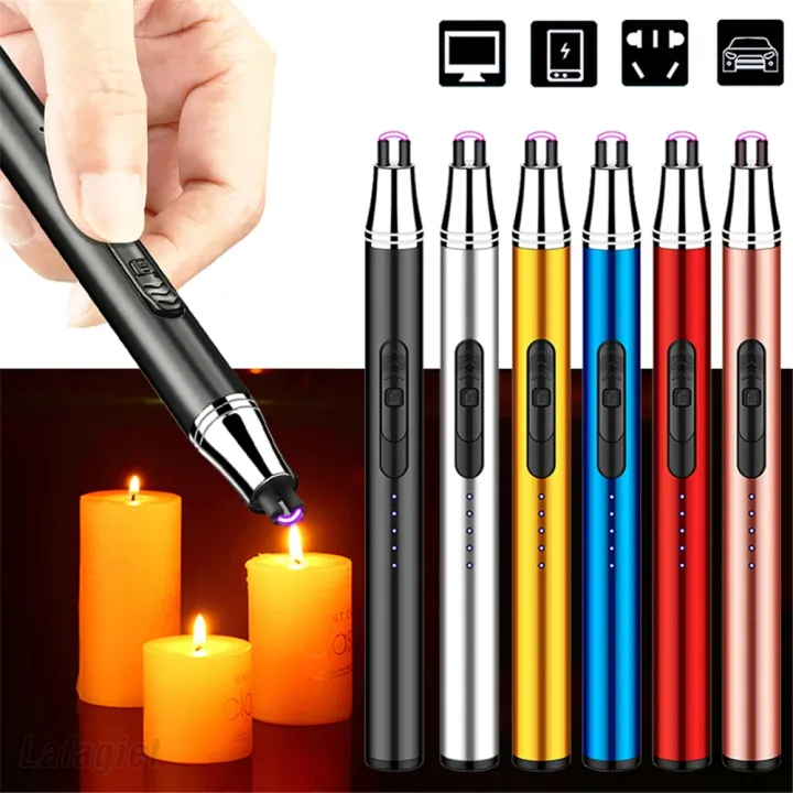 Flameless%20USB%20Charging%20Lighter%20Power%20Display%20Kitchen%20Gas%20Stove%20BBQ%20Pulse%20Arc%20Lighter%20with%20Hook%20Electric%20Arc%20Lighter%20Rechargeable%20Stove%20Lighters%20LED%20Battery%20Indicator%20Windproof%20Kitchen%20Tools%20-%20Image%202