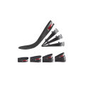 4 Layer 9 cm (3.54 inches)  Height Increase Insole Grow Taller Soles Height Increasing Shoes Sneakers Pad Soft High Quality Height Elevator For Men Women Tall Height Growth Insoles. 
