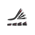 Height Elevator For Men Women All Season Pad Soft High Quality Height Elevator 4 Layer 9 cm Height Increasing Insoles Shoes Sneakers Black Color. 