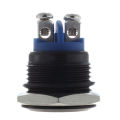 FLYEER Horn Switch Horn Button Push Button Switch For Car 16mm 12V. 