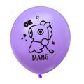 1pcs Kpop Bt21 BTS Latex Balloon Party Decoration TATA COOKY CHIMMY SHOOKY RJ KOYA MANG Background Decorations Supplies Needs. 