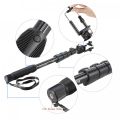 YUNTENG YT-1188 WIRED SELFIE STICK ALUMINIUM MONOPOD WITH PHONE HOLDER CLIP FOR SMARTPHONE / CAMERA. 