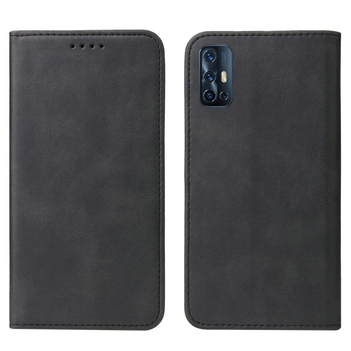 For Vivo V19 Full Protective Premium Soft Leather Front and Back
