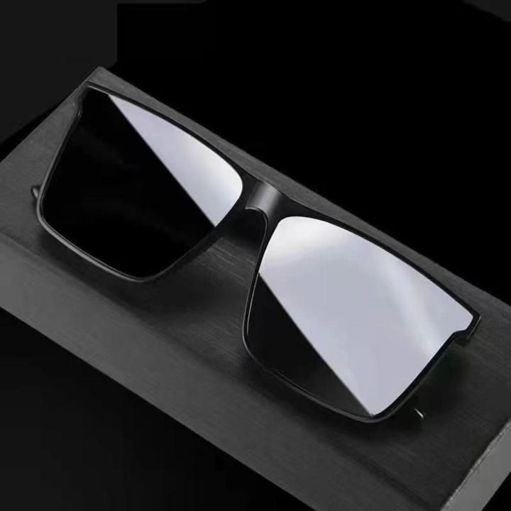 Retro Square Frame Polarized Sunglasses Fashion Men s Outdoor Sunscreen Sun Glasses UV400 Shades Protection Eyeglasses Goggles