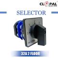 Clopal 32 Amp 4 - Position Phase Selector Switches (0-1-2-3-4). 
