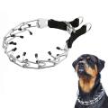 XINQIUS Dog Prong Training Collar, Metal Choke Pinch Dog Collar with Comfort Tips. 