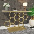 Console Table, MDF Console Table, Narrow Hall Table, Luxury Console Table Suitable for Corridor/Living Room/Bedroom. 