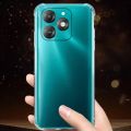 Simple Tecno Spark 20C BG7 Clear Crystal Shockproof Phone Case. 