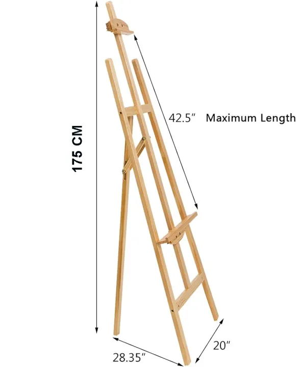 Openness%20-%20175CM%20Wooden%20Easel%20-%20Artist%20Adjustable%20Stand%20For%20Canvas%20Board%20And%20Painting%20-%20Image%207