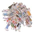100pcs/pack lovely girls Stickers scrapbooking hand book fashion girl sticker. 