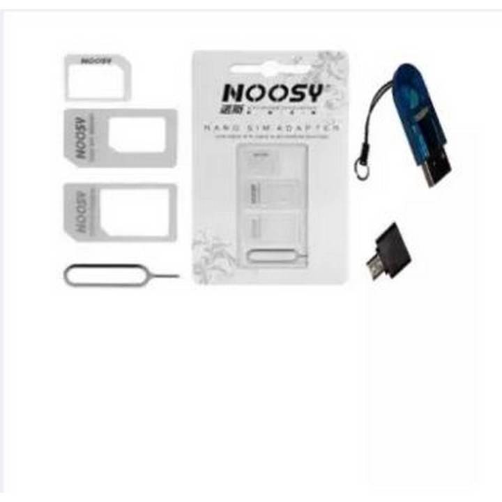 3 in 1 Sim Card Adapters with OTG and Card Reader