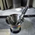 SMALL Pestle Mortar Hamam Dasta Havan Dasta Khal Batta Size 4.1 inches. 