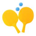 Kids Table Tennis Pong Ball Toy Play Set 2 Racket Paddle Bat 2 Balls. 