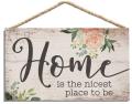 welcome home, sign ,hanging   wall decor hanging,home decor size 8 x 5 inch. 
