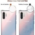 Samsung NOTE 10 PLUS OR NOTE 10 PRO SOFT SILICON TPU TRANSPARENT BACK COVER. 