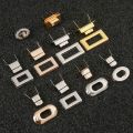 Hardware Closure Bag Buckle Hardware Closure Twist Lock DIY Handbag Bag Purse Metal Clasp Turn Lock. 