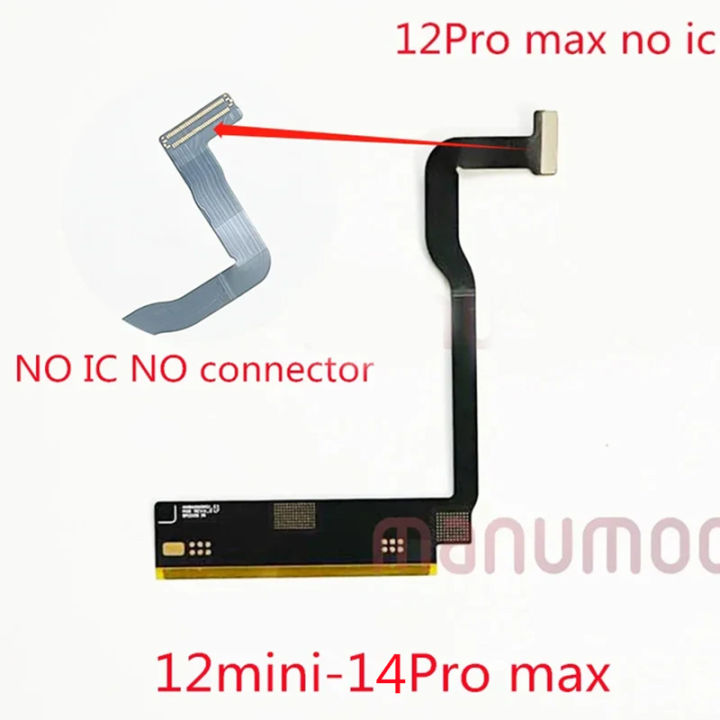 5pcs LCD Touch Screen Flex Cable No IC Without IC For iPhone 13 Mini 13 Pro Max 14 Plus 12 15