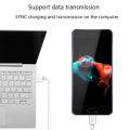 Fast Charging USB Type-c Data Cable For Xiaomi Redmi 9 9T 8 8A Note 9S 8T 9 8 Pro Honor 8 9 10 20 30 Mobile Phones Charger Cable. 