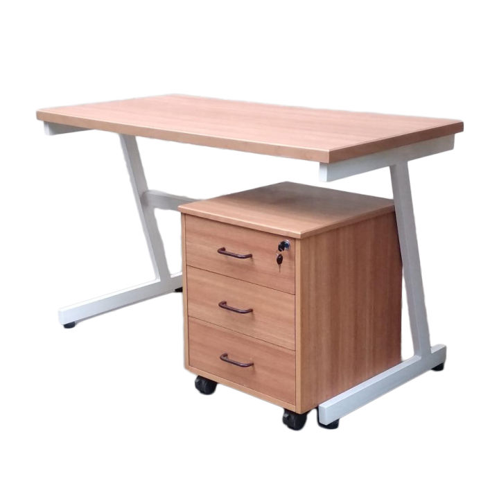 Study/Home Office Table(Z) with Drawer Unit