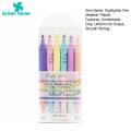 Green Home Highlighter Pen Write Fluently 12 Colors DIY Scrapbooking Note Book Writing Highlighter. 