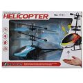 Flying Helicopter Rechargeable Battery RC Infrared Hand induction Sensor Control For Kids. 