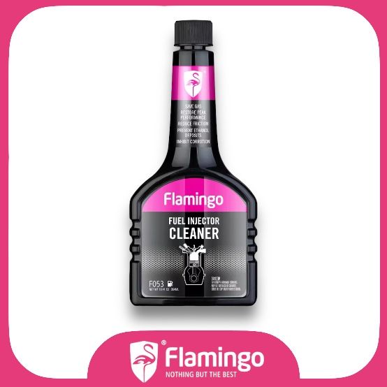Flamingo Fuel Injector Cleaner for Cars - 355ml | Improve Fuel Economy and acceleration