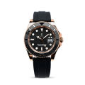 Getups - Luxury and Stylish Watch for Men - Rotatable Bezel - Adjustable Rubber Strap - Heavy Weight Wtches with Branded Box - Casual & Businesses Wear - Stainless Steel & Shockproof Case - Men' Accessories. 