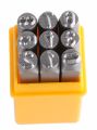 Tolsen 36 Pcs 6mm Steel Letter & Number Punch Sets -27 Pcs Steel Letter Punch ,9 Pcs  Steel Number Punch Set. 