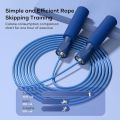 Jump Rope, Adjustable Jumping Ropes Cable with Ball Bearings, Skipping Rope Tangle-Free Rapid Speed for Men Women Kids, Steel Jump Ropes Workout with Foam Handles for Home Exercise, Fitness. 