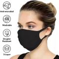Face Mask Washable Reusable Cotton Silk 3D Design Multi Layer For Adults and Teenage for Bike, School Children and Smog Resistent. 