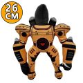 CGGJNUOH Sikbidi toilet plush toys stuffed collectible gifts for children adults birthday anime game character TV character photographer. 